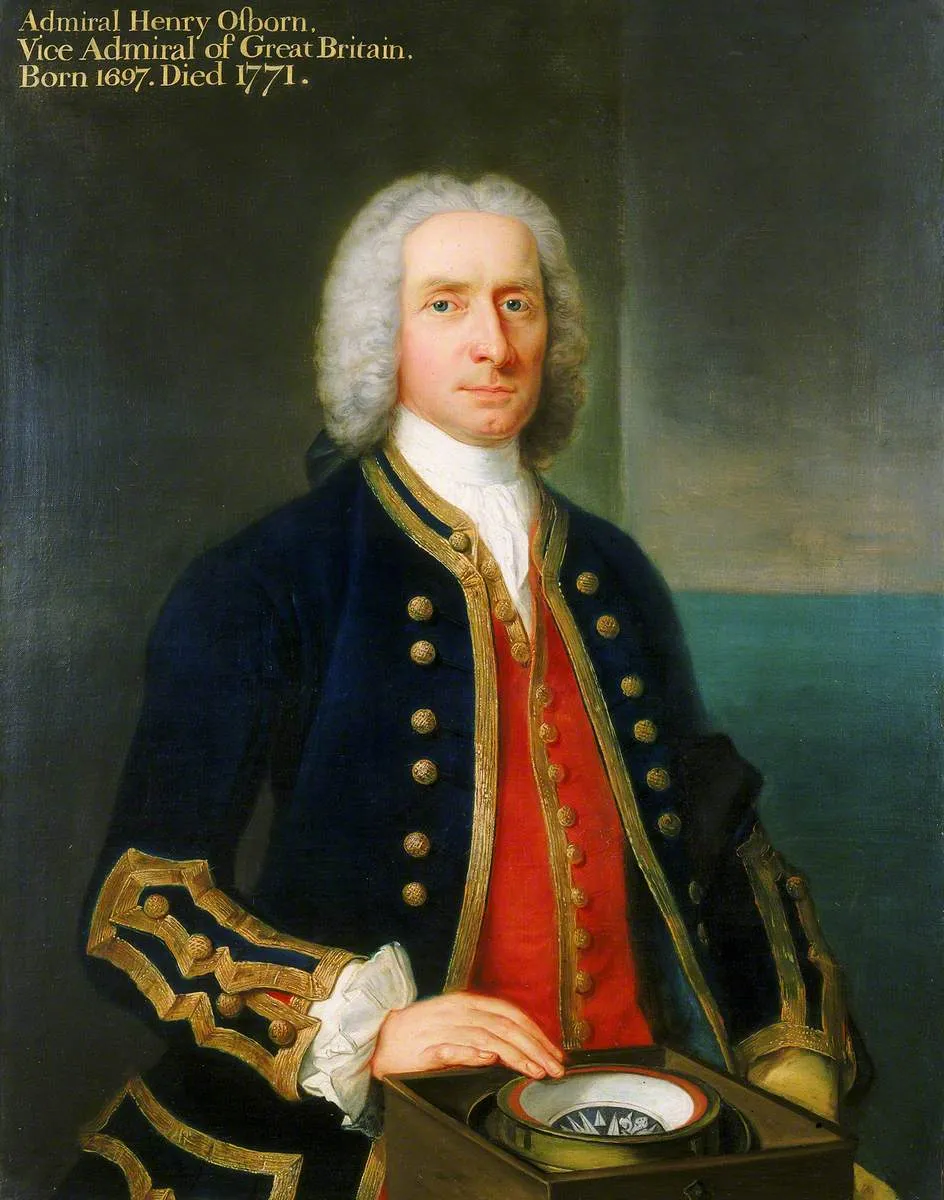 Captain Henry Osborn, 1694-1771 — Claude Arnulphy