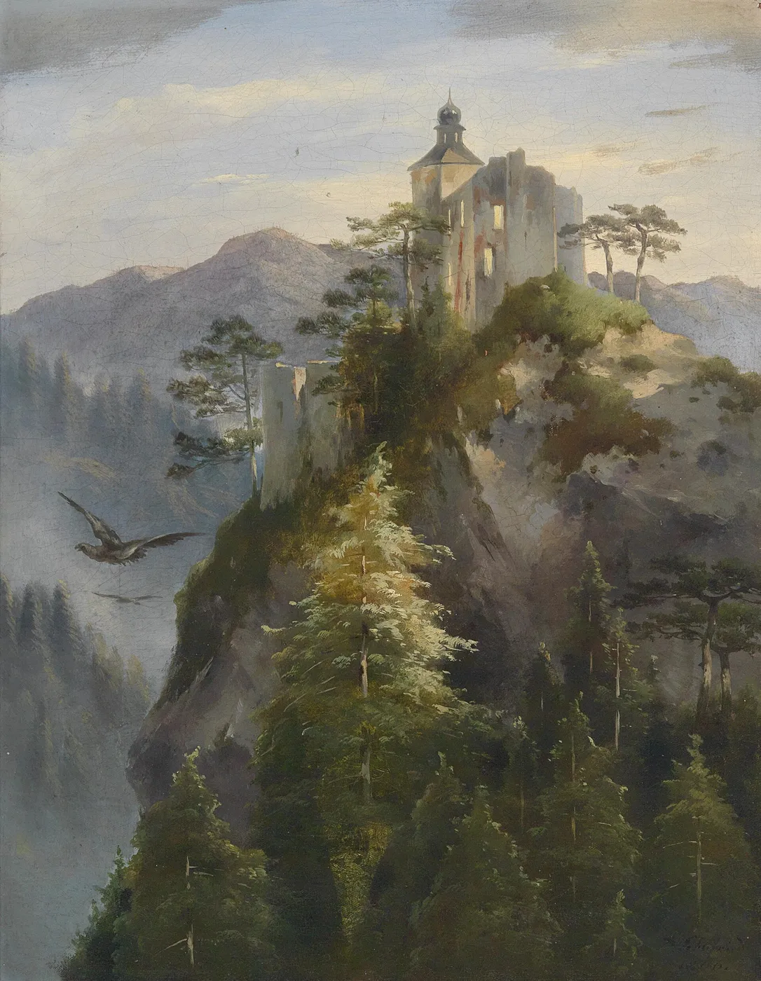 Castle Ruin on a Rock — Dominik Schufried