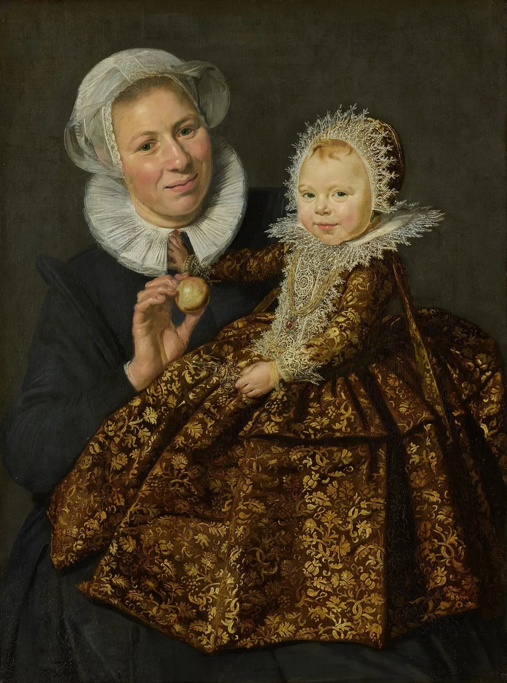 Catharina Hooft with her Nurse — Frans Hals