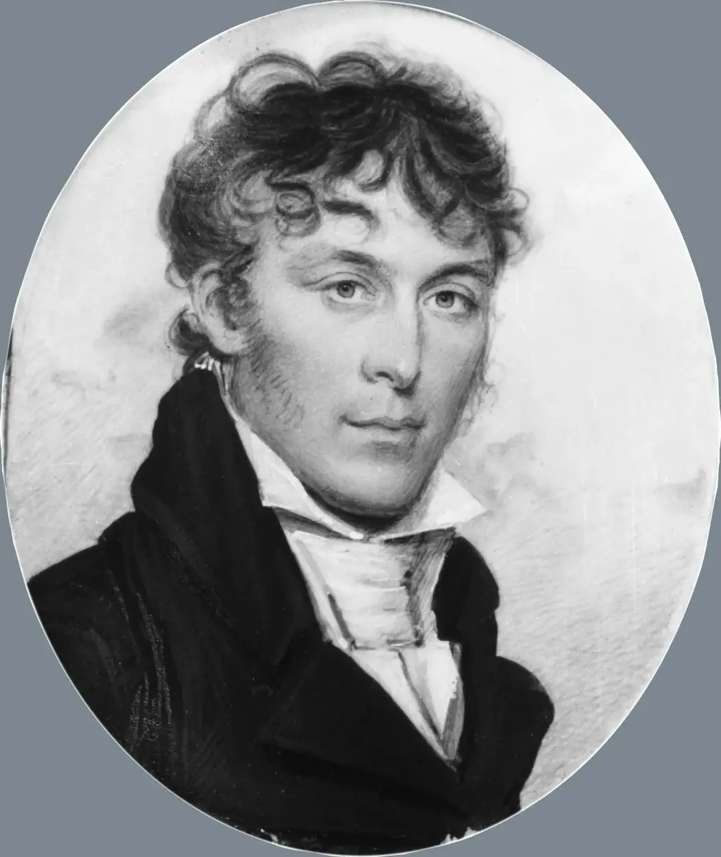 Charles Floyd (1804) by Benjamin Trott — original painting reproduced as a hand-painted oil on canvas