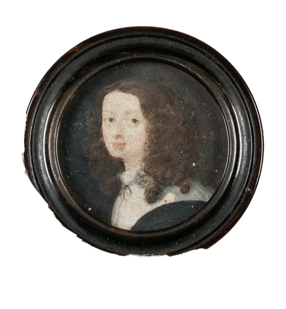 Christina, Queen of Sweden by Alexander Davis Cooper — original painting reproduced as a hand-painted oil on canvas