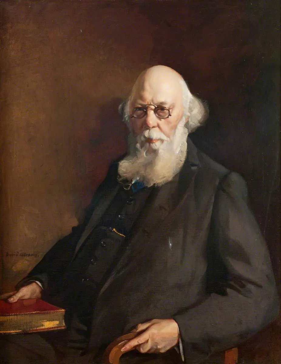 David Murray (1910) by David Alison — original painting reproduced as a hand-painted oil on canvas