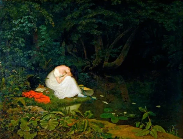 Disappointed Love (1821) by Francis Danby — original painting reproduced as a hand-painted oil on canvas