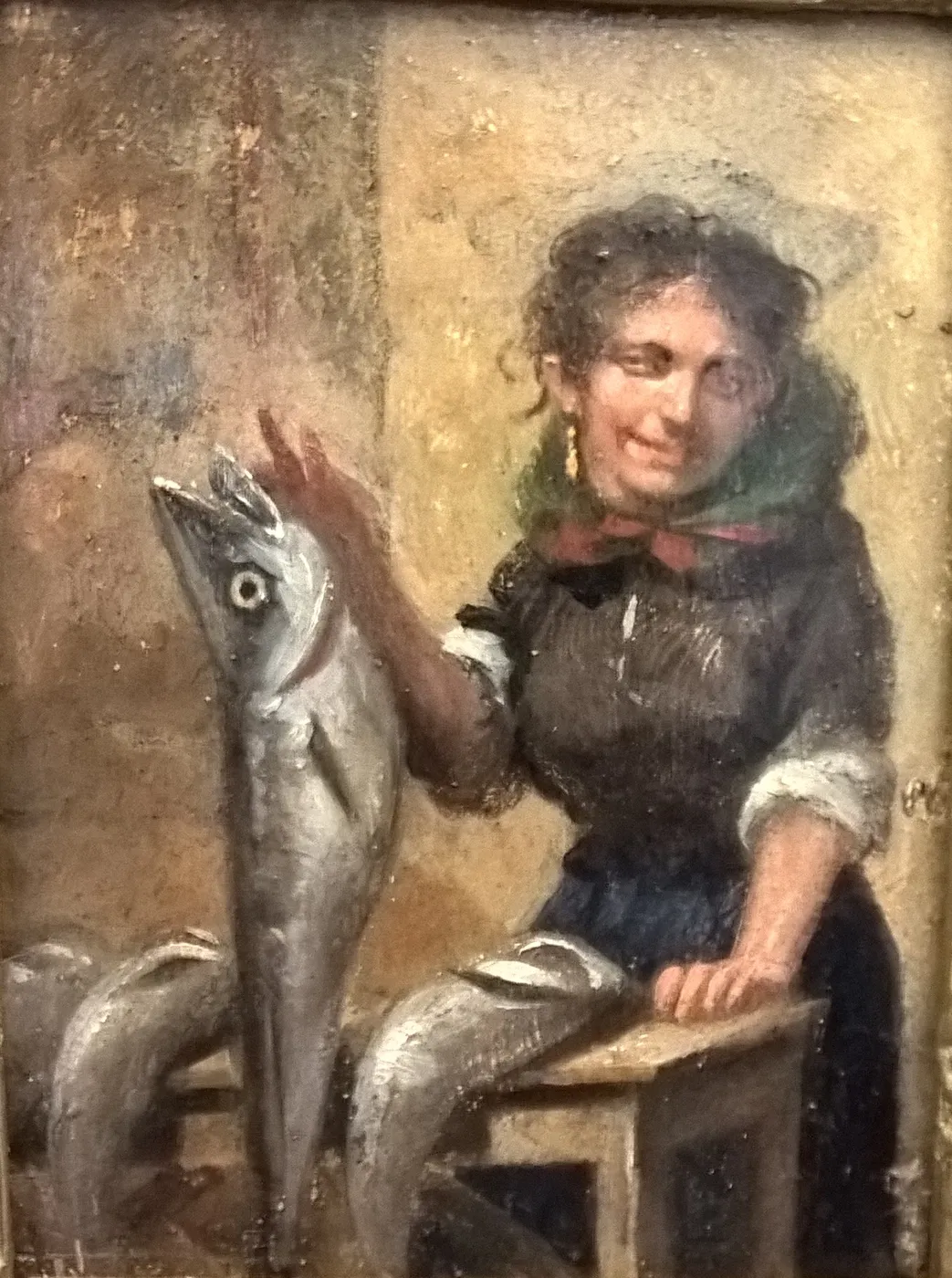 Fish seller — Francisco Augusto Flamengo