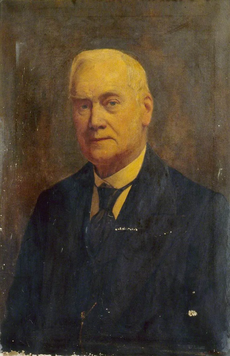 George De Paris (1899) by Frederick Brueton — original painting reproduced as a hand-painted oil on canvas
