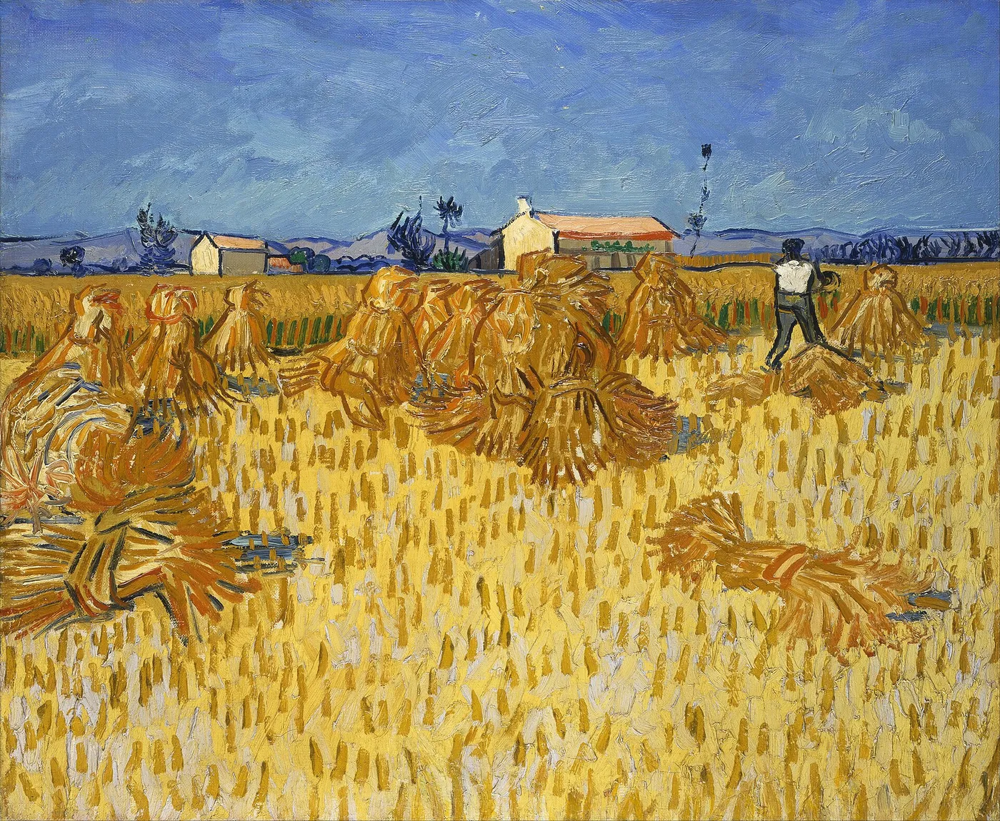 Harvest in Provence — Vincent van Gogh