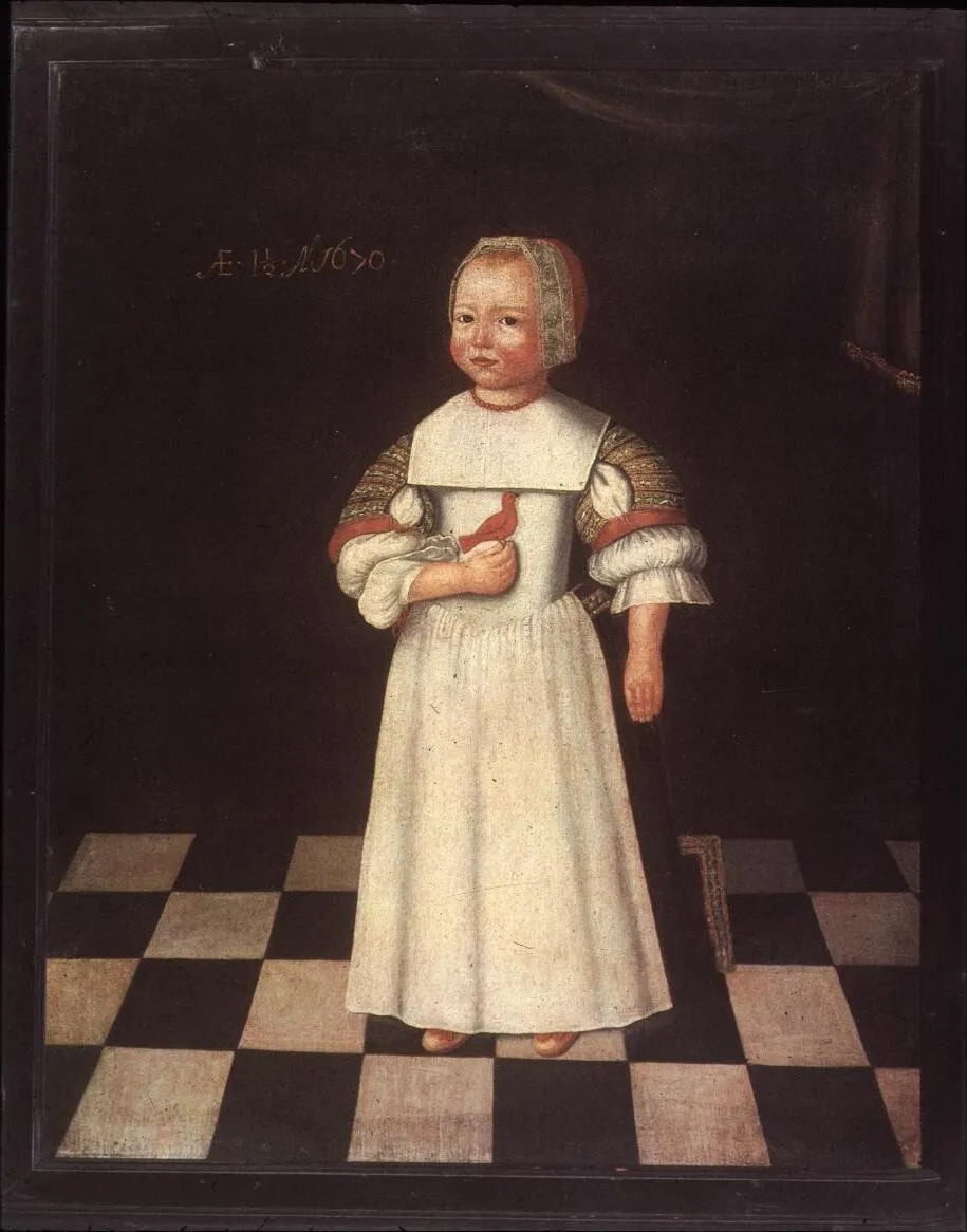 Henry Gibbs (1670) by Freake-Gibbs painter — original painting reproduced as a hand-painted oil on canvas