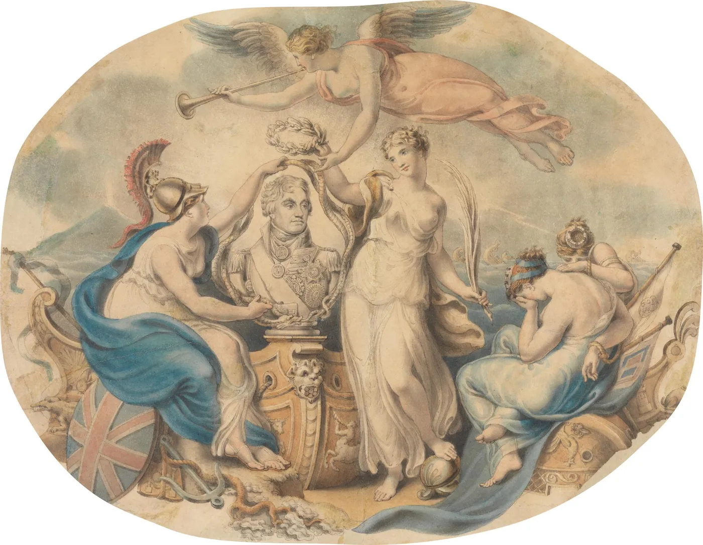 Homage to Nelson — Edward Francis Burney