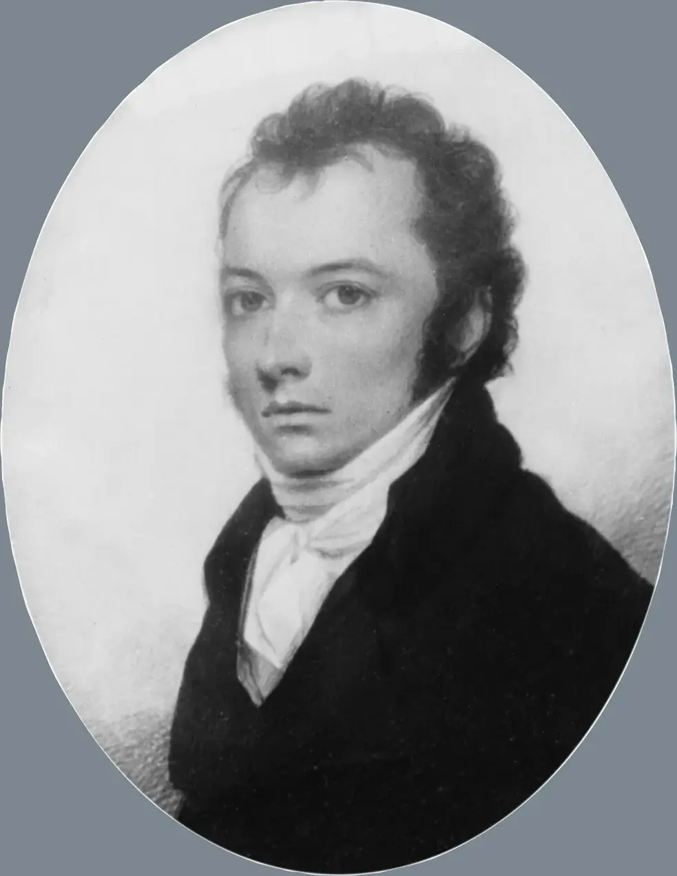 Joel Roberts Poinsett (1801) by Edward Greene Malbone — original painting reproduced as a hand-painted oil on canvas