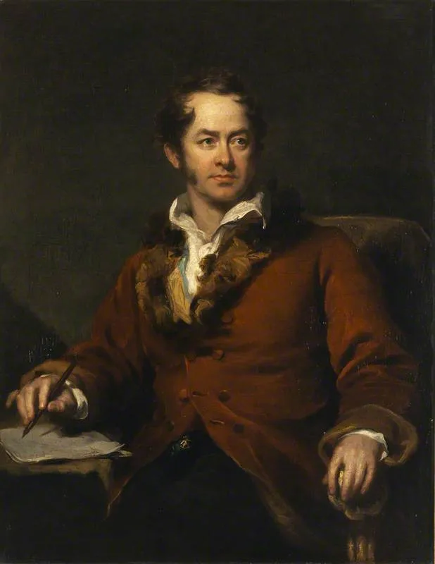 John MacCulloch (1773–1835) (1820) by Benjamin Rawlinson Faulkner — original painting reproduced as a hand-painted oil on canvas