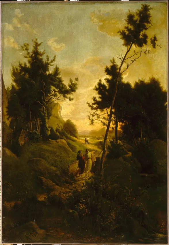 L’Ange et Tobie — Alfred Mouillon