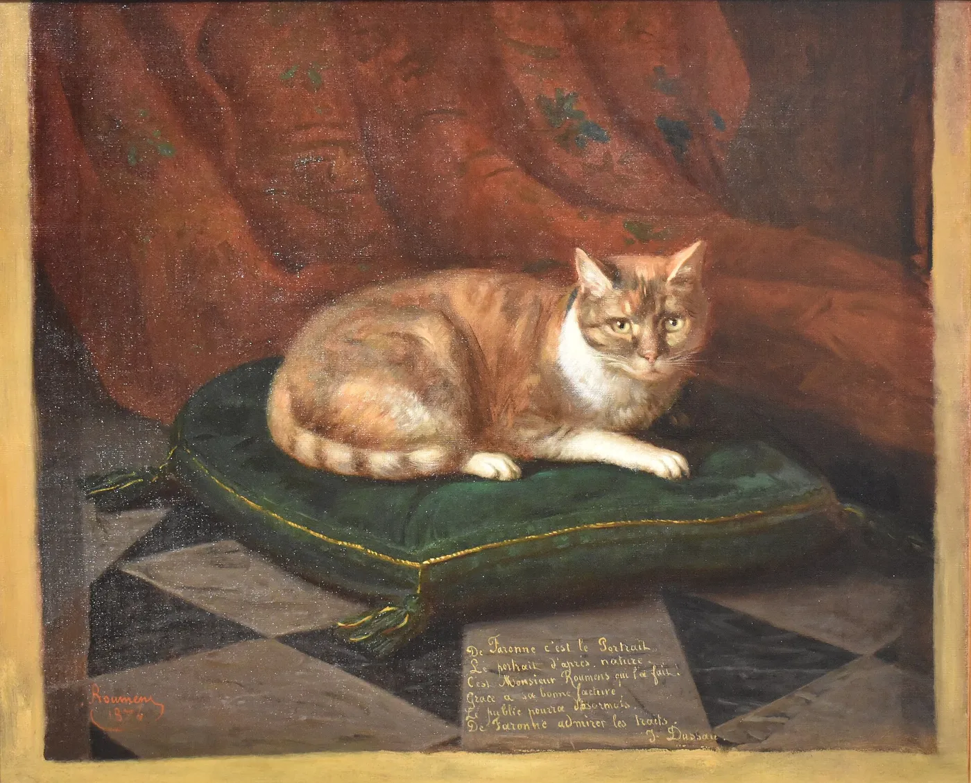 Le chat Faronne — Émile Roumens