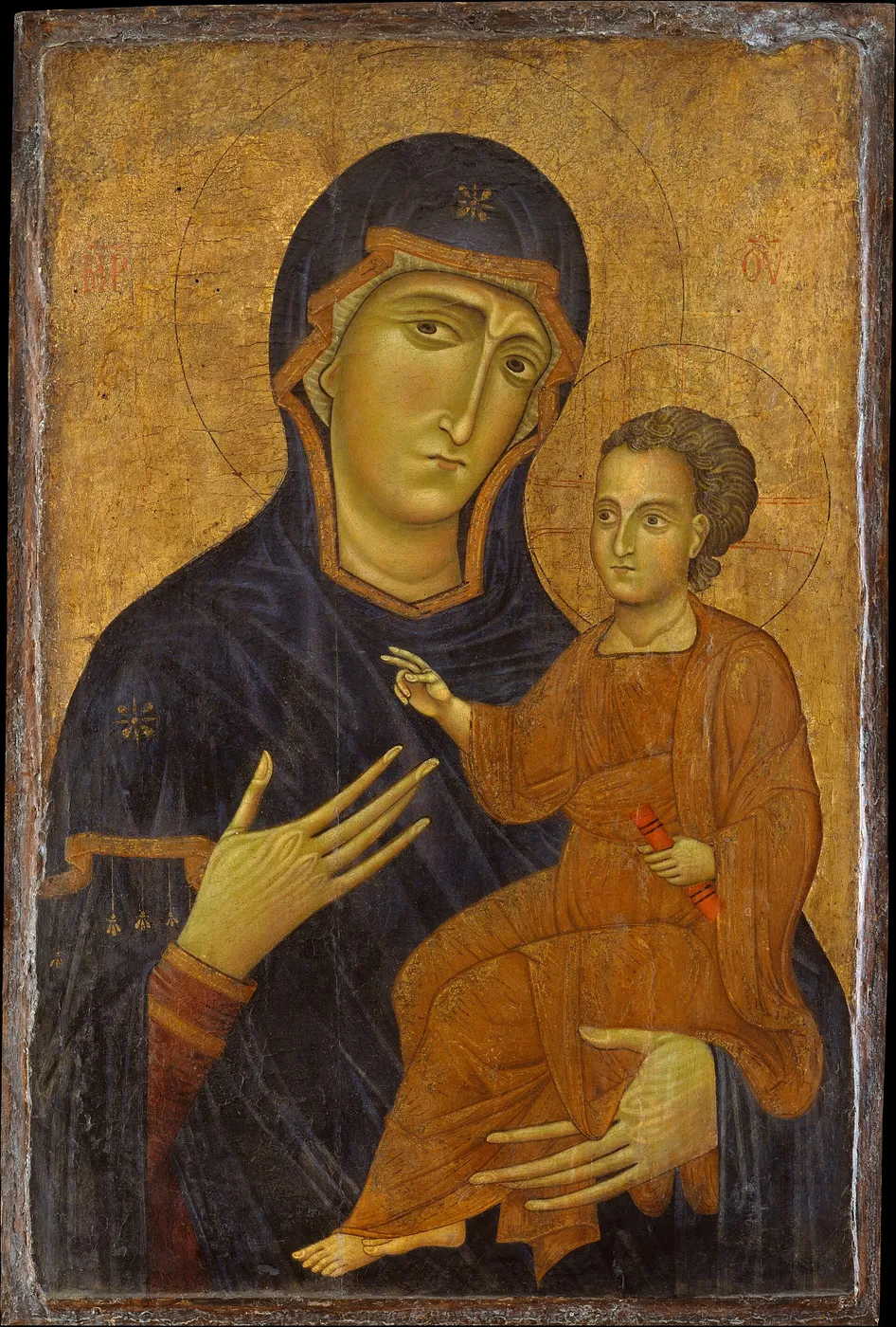 La Vierge et l’Enfant — Berlinghiero
