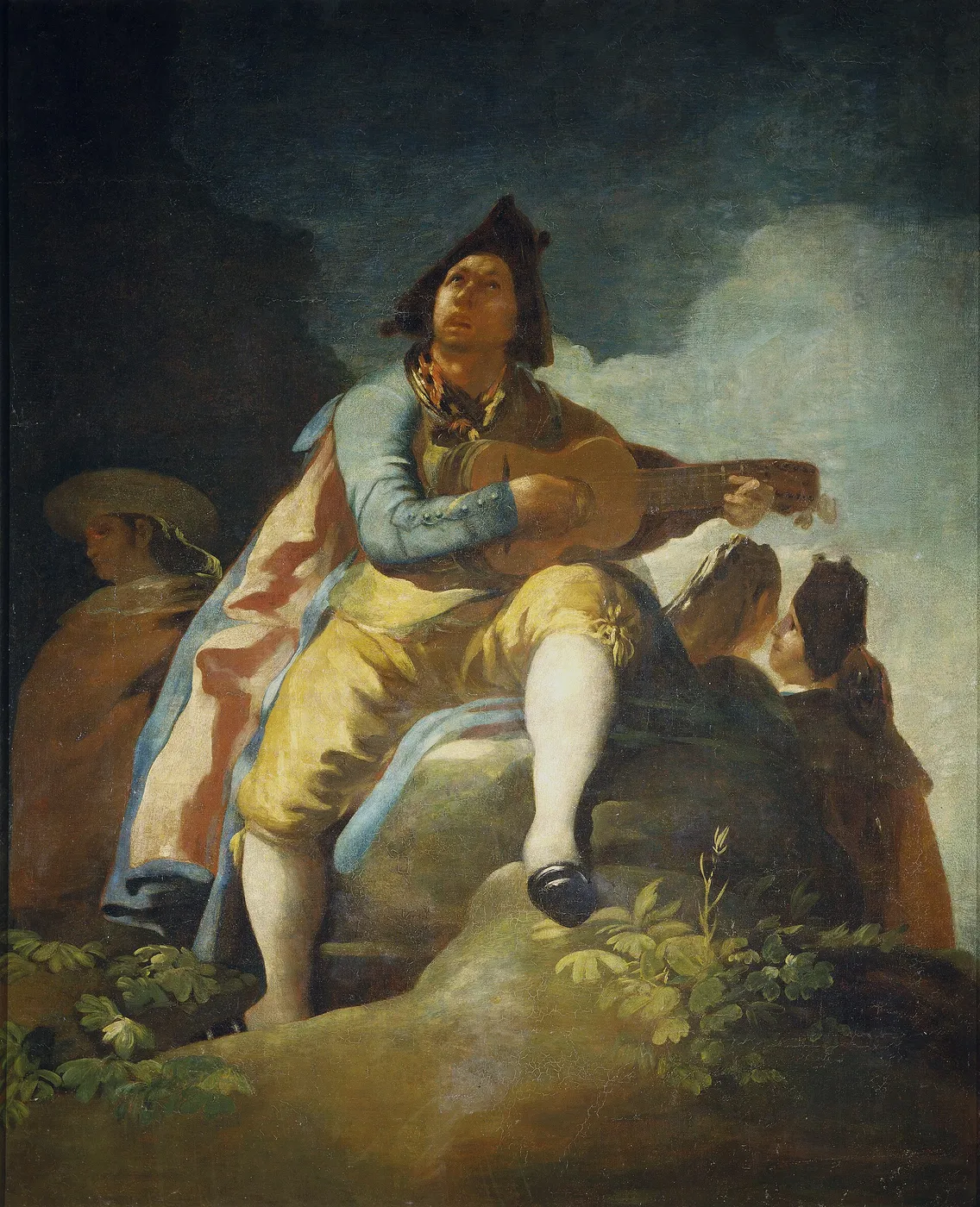 Majo with a Guitar — Francisco Goya