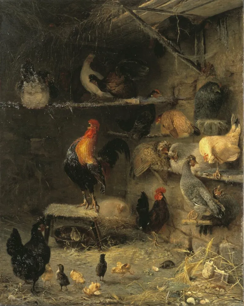 Morning in the Hen-House — Axel Raab