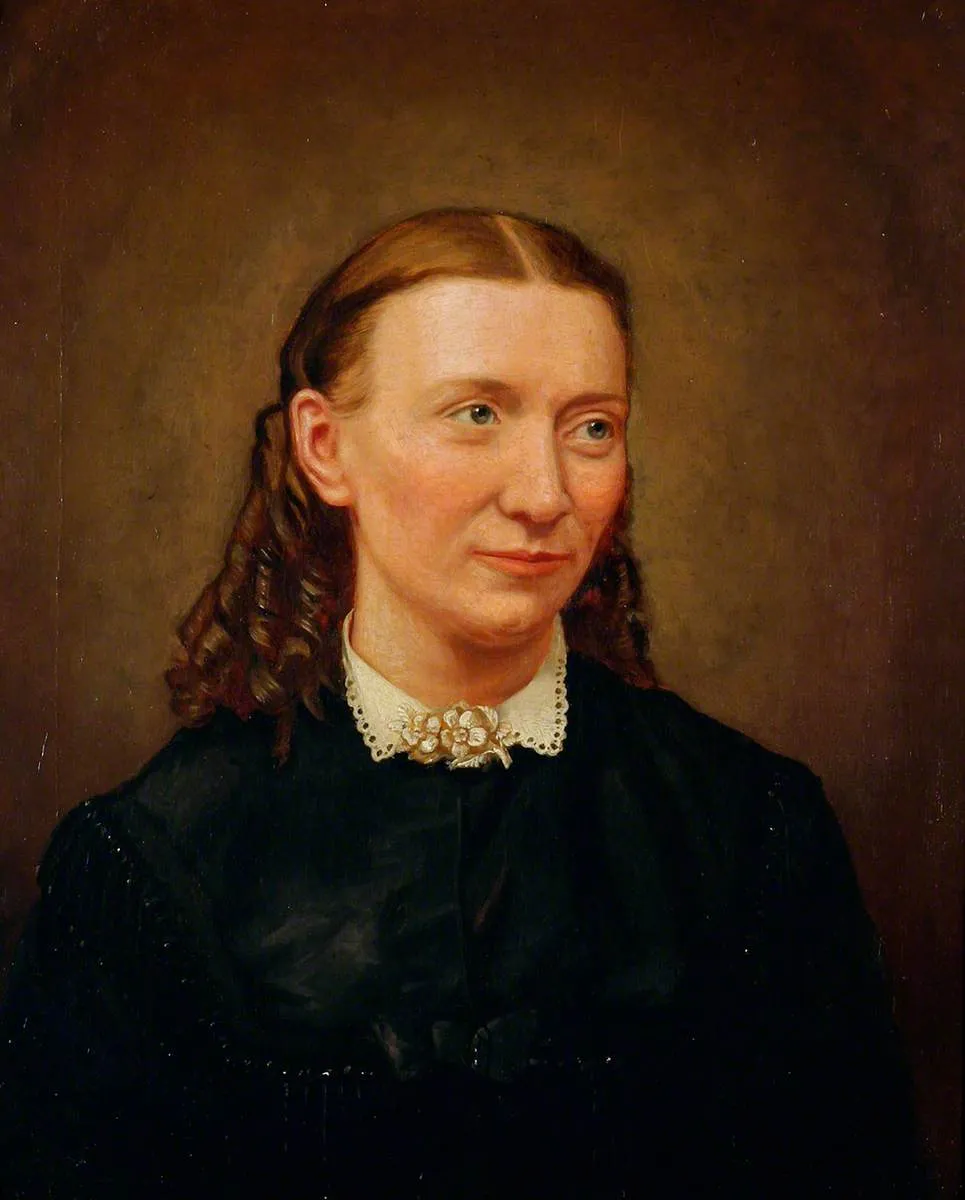 Mrs C. B. Dennes by Arthur Dale Ventnor — original painting reproduced as a hand-painted oil on canvas