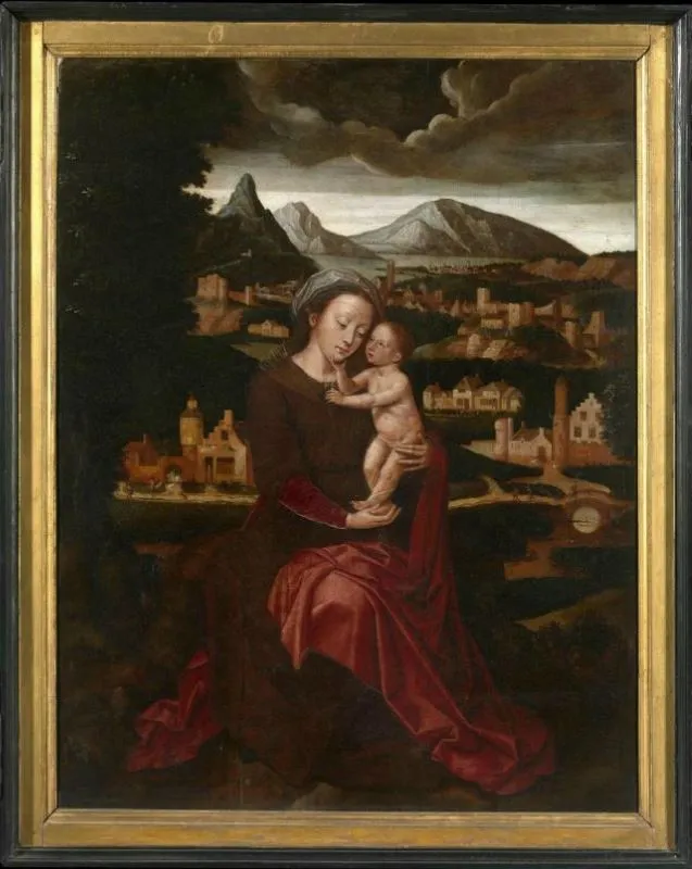 Our Lady Triptych by Antoon Claeissens — Antoon Claeissens