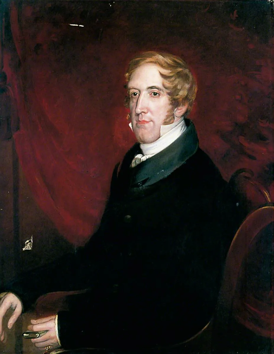 Philip Knapton (1762–1833) (1835) by Arminius Mayer — original painting reproduced as a hand-painted oil on canvas