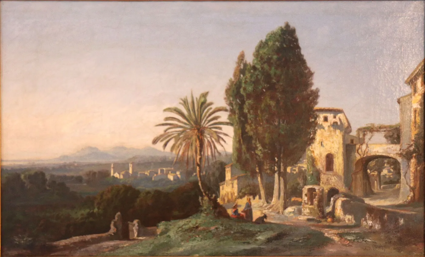 Point de vue sur le Cannet — Adolphe Fioupou