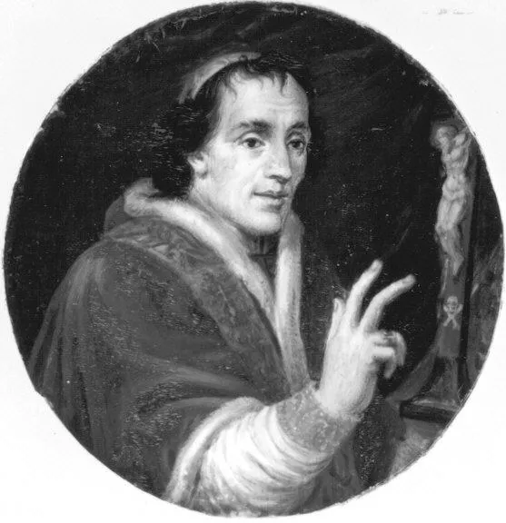 Pope Pius VII (1742–1823) (1820) by Bianca Boni — original painting reproduced as a hand-painted oil on canvas