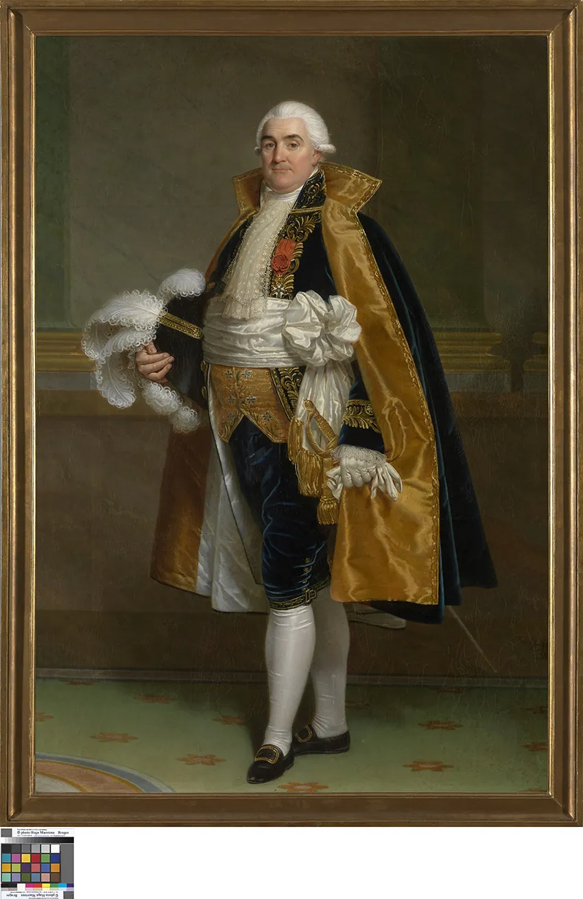 Portrait of Count Charles A. Chasset — Albert Gregorius