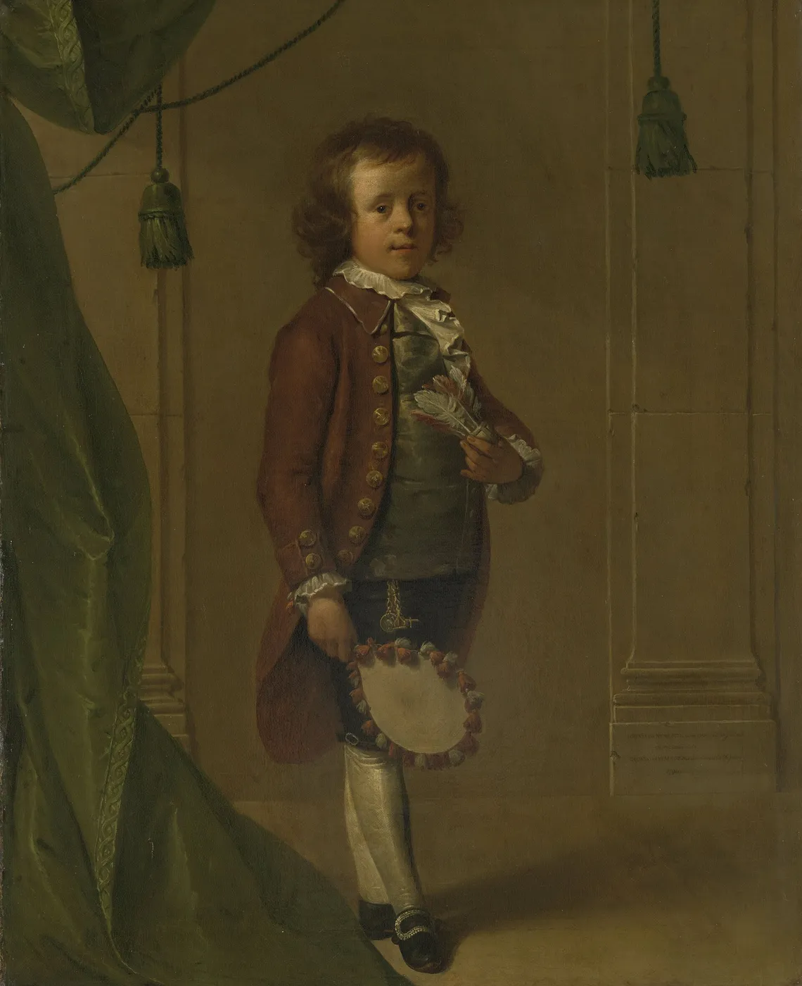Portrait of Dionys Eliasz van Nijmegen (1790) by Dionys van Nijmegen — original painting reproduced as a hand-painted oil on canvas