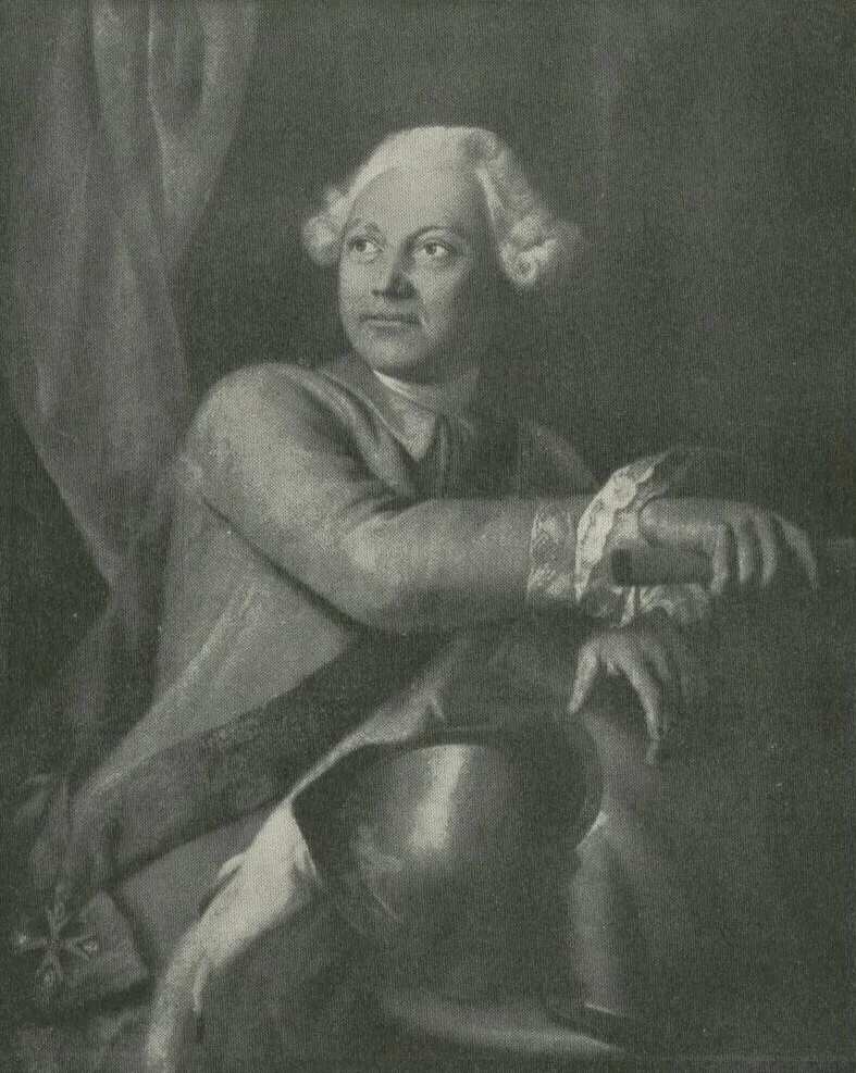 Portrait of Frederick, Margrave of Brandenburg-Bayreuth (1711-1763) (1759) by Francesco Pavona — original painting reproduced as a hand-painted oil on canvas