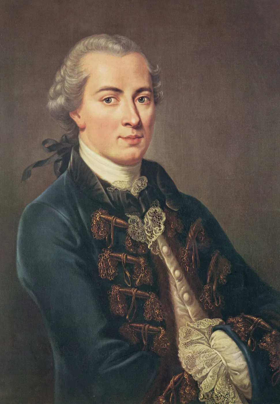 Portrait of Friedrich Heinrich Jacobi (1830) by Carl Wingender — original painting reproduced as a hand-painted oil on canvas