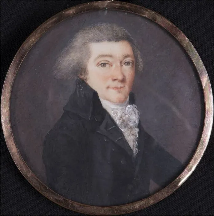 Portrait of Hans Willem van Plettenberg (1789) by Frans Delecour — original painting reproduced as a hand-painted oil on canvas