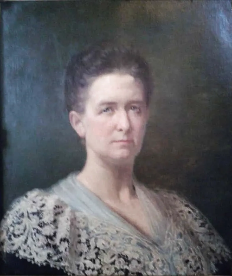 Portrait of Madame the Countess of Flanders (1910) by Ernest Blanc-Garin — original painting reproduced as a hand-painted oil on canvas