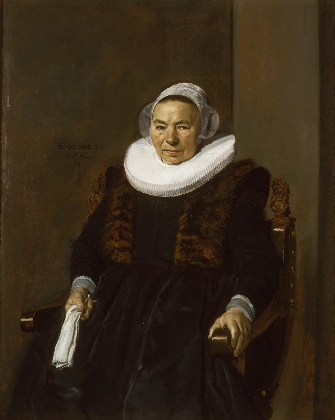 Portrait of Mrs. Bodolphe — Frans Hals