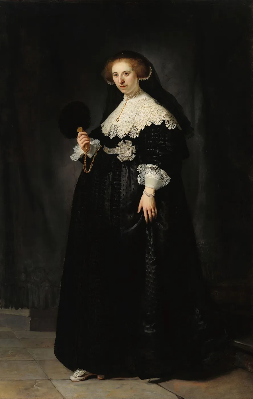 Portrait of Oopjen Coppit — Rembrandt