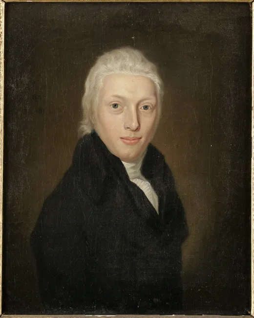Portrait of Pieter Ver Loren van Themaat (1807) by Christiaan van Geelen — original painting reproduced as a hand-painted oil on canvas