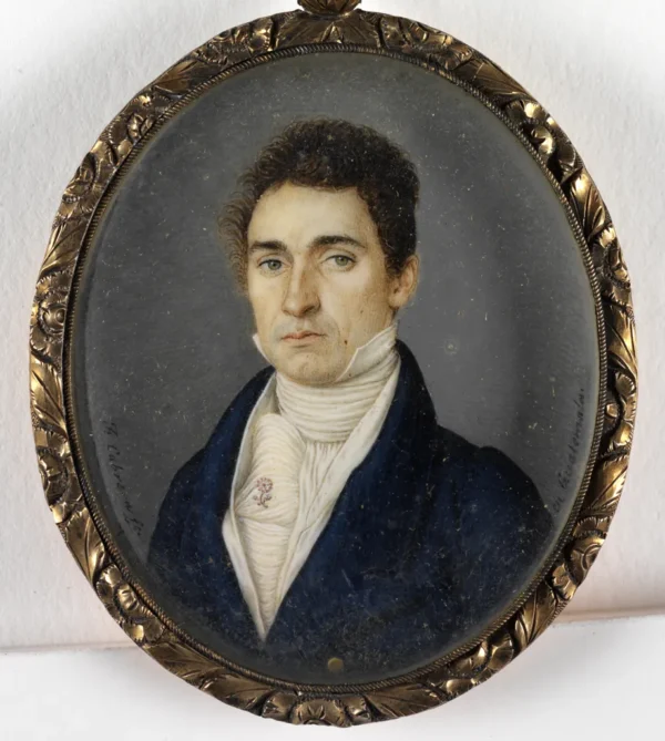 Portrait of Stephen Pond Richardson by Francisco Cabrera — original painting reproduced as a hand-painted oil on canvas