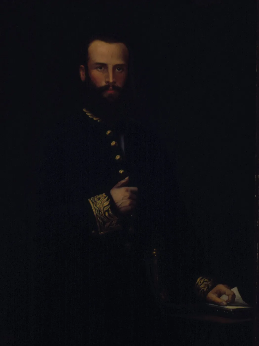 Retrato do Conselheiro Bernardo A. Gavião Peixoto (1901) by Édouard Viénot — original painting reproduced as a hand-painted oil on canvas