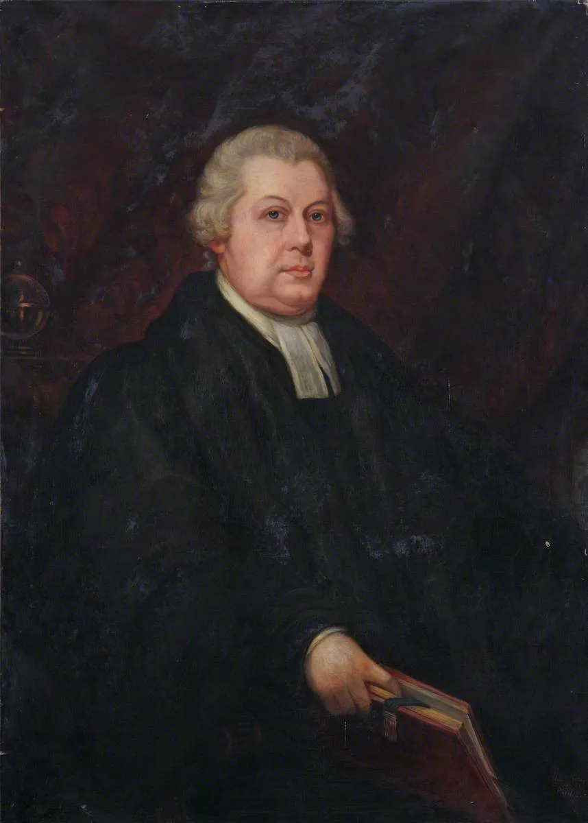 Reverend Joseph Cartwright (1743–1811) (after Thomas Phillips) by Alice Clay — original painting reproduced as a hand-painted oil on canvas