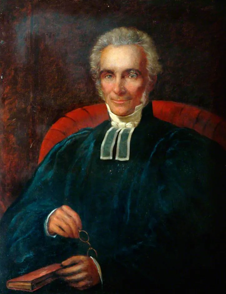 Reverend William Scoresby (1789–1857) by Edwin Cockburn — original painting reproduced as a hand-painted oil on canvas