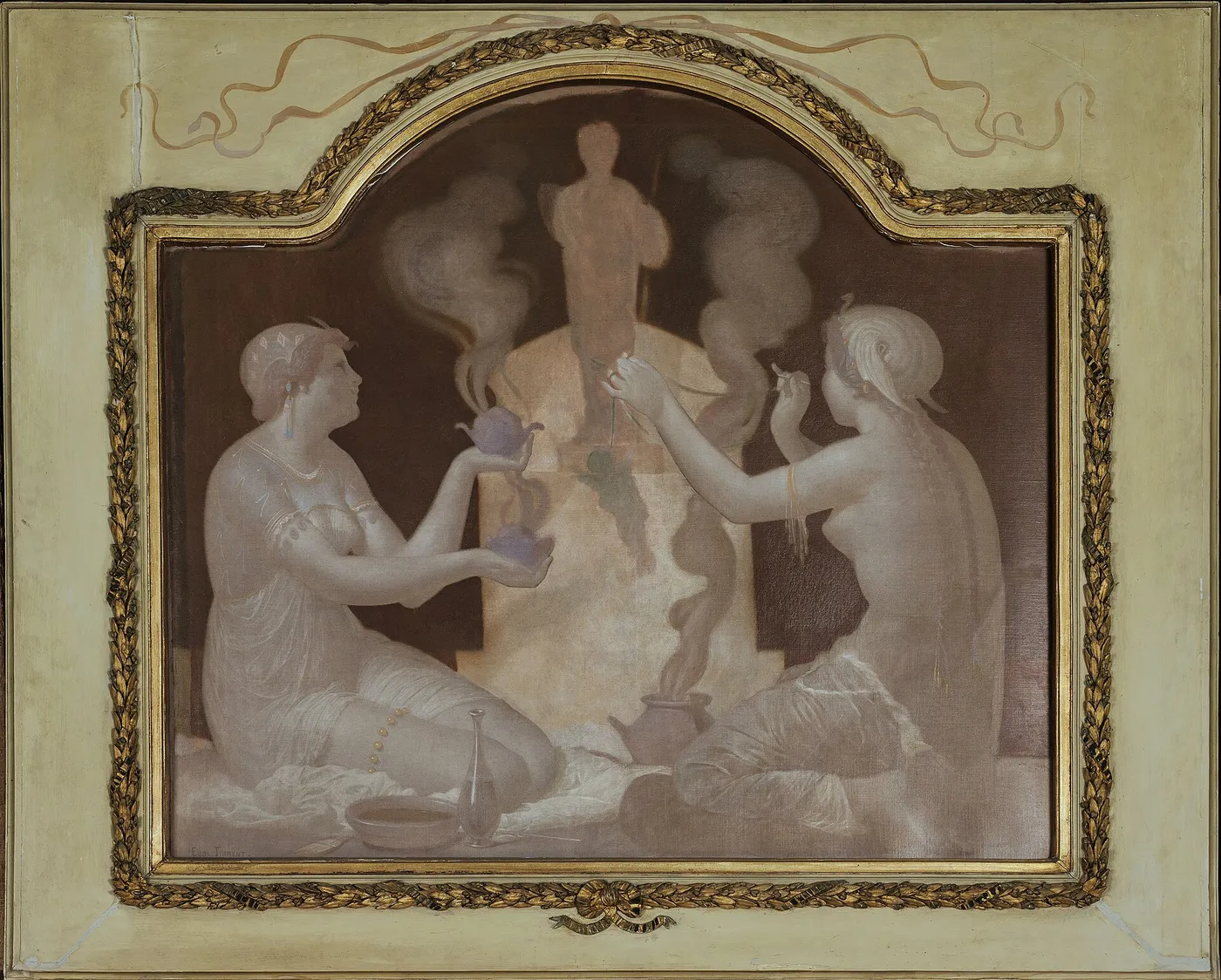Scène antique by Eugène Froment-Delormel — original painting reproduced as a hand-painted oil on canvas