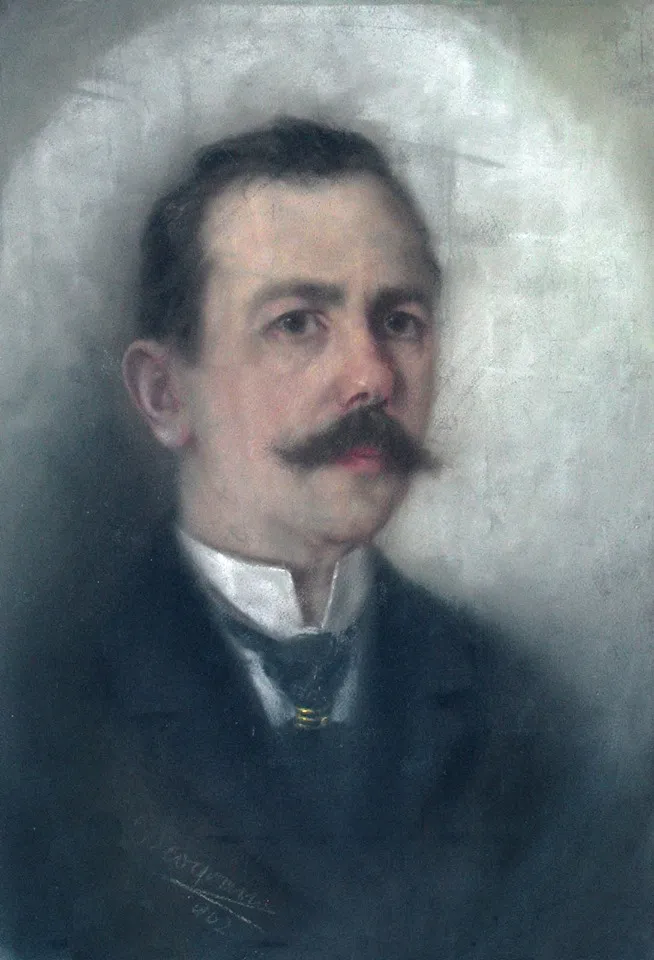 Selbstporträt — Costa Scodreanu