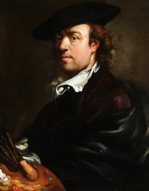 Self Portrait (1665) by Domenicus van Tol — original painting reproduced as a hand-painted oil on canvas