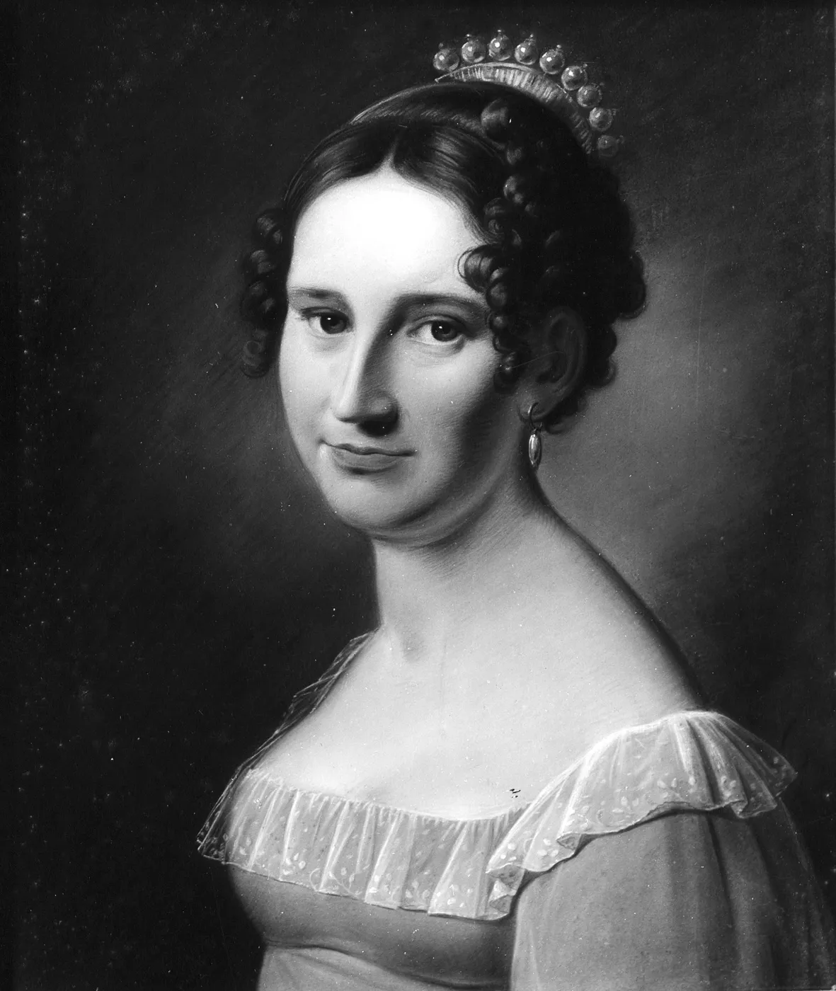 Sophie Hedevig Løvenskiold (1800) by Christian Horneman — original painting reproduced as a hand-painted oil on canvas