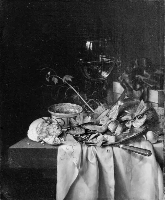 Still Life (1669) by A. Hase — original painting reproduced as a hand-painted oil on canvas