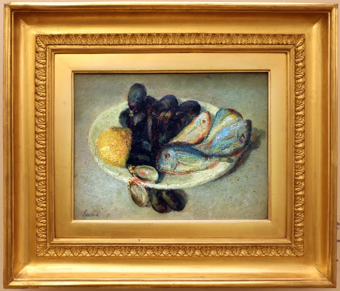 Still life by Armando Spadini — original painting reproduced as a hand-painted oil on canvas