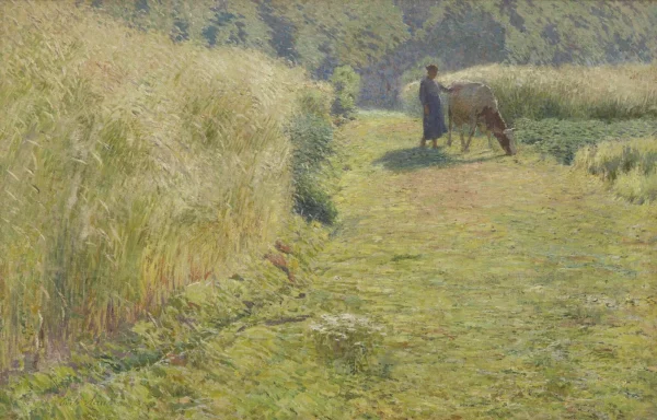 Summer (1893) by Emile Claus — original painting reproduced as a hand-painted oil on canvas