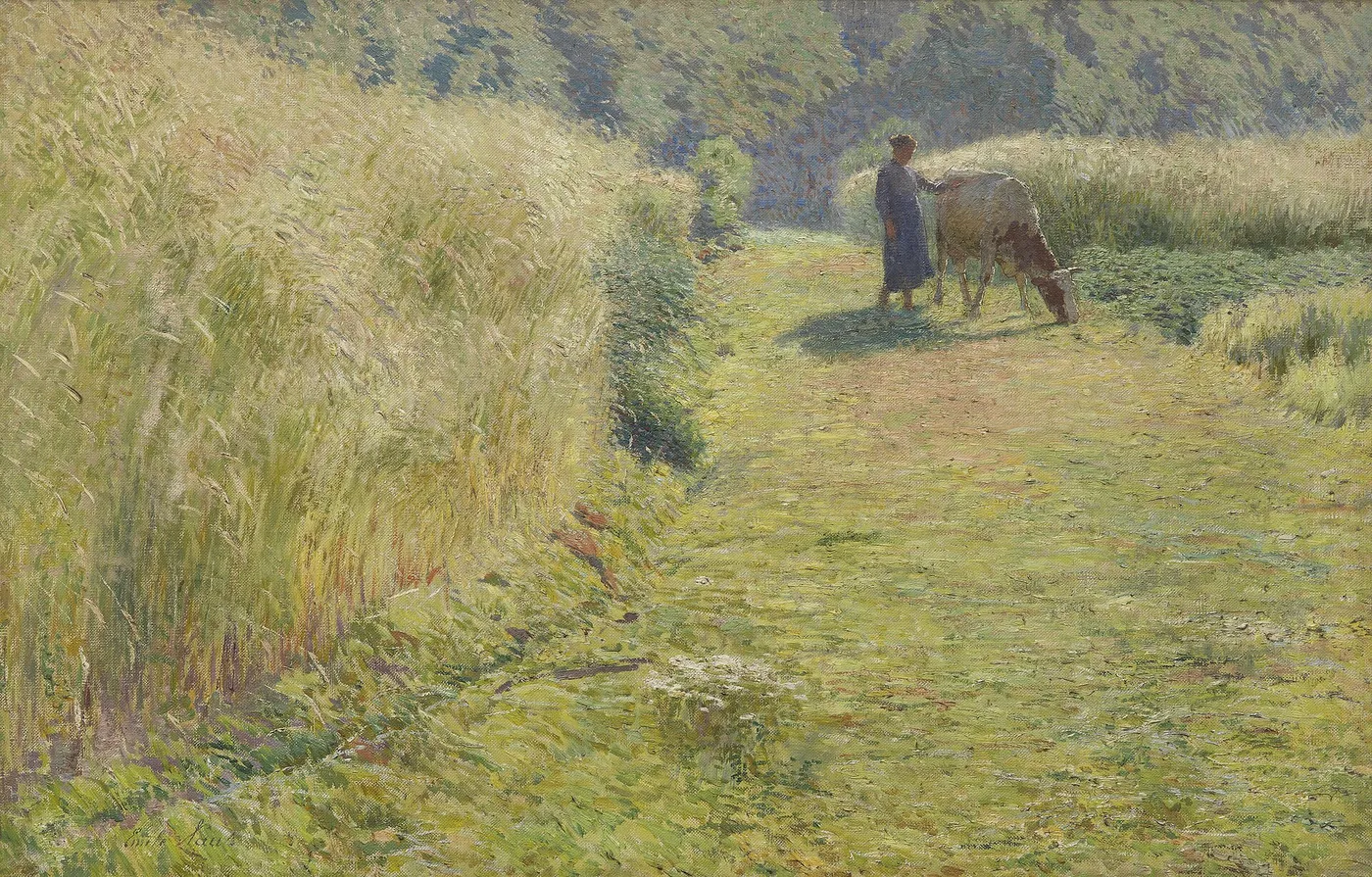 Summer (1893) by Emile Claus — original painting reproduced as a hand-painted oil on canvas