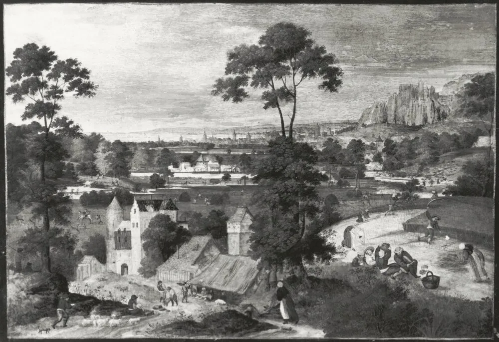 Summer (1594) by Frans Boels — original painting reproduced as a hand-painted oil on canvas