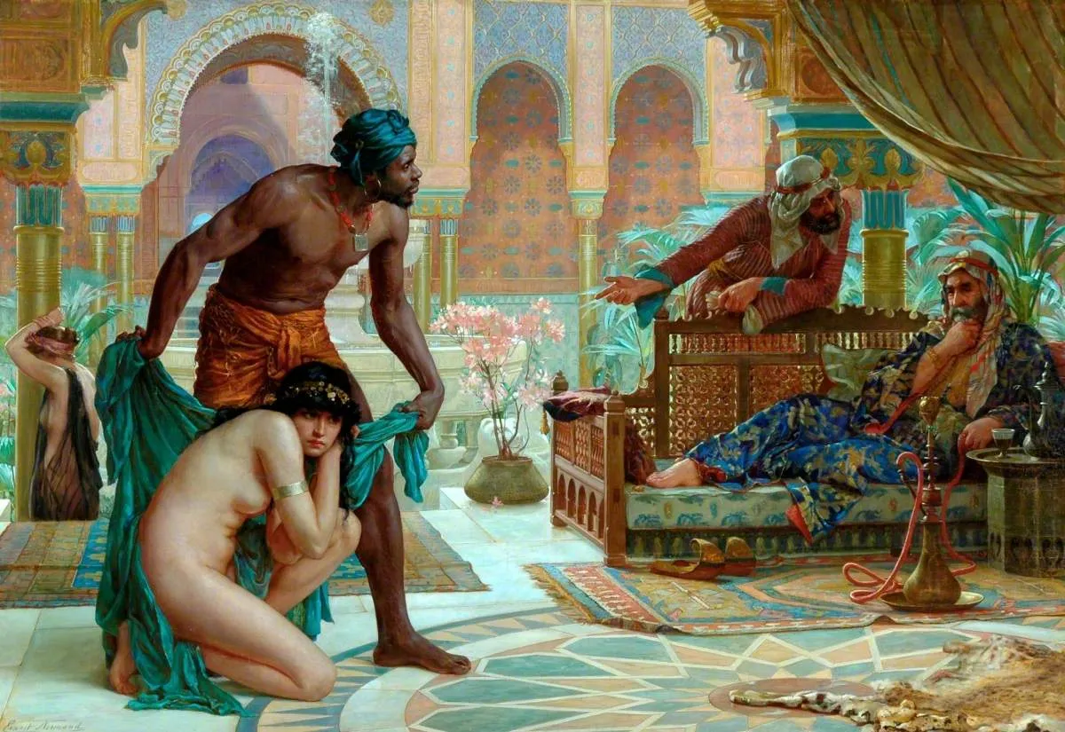 The Bitter Draught of Slavery — Ernest Normand