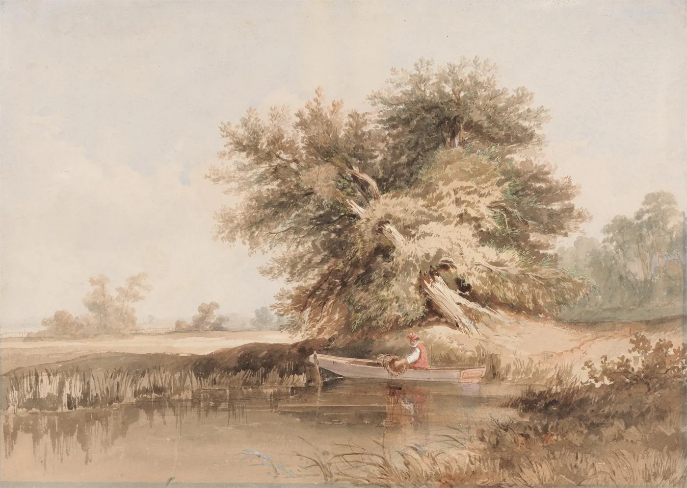 The Eel Catcher — Charles Warren