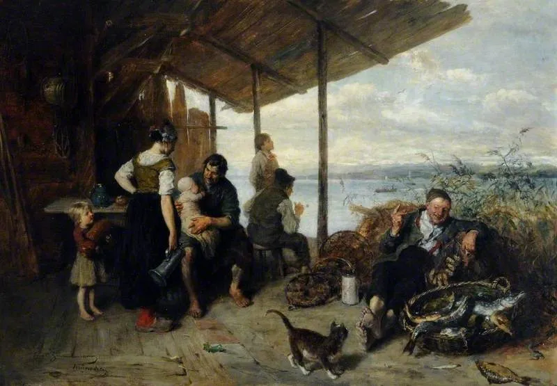The Fisherman’s Cottage — Ernst Zimmermann
