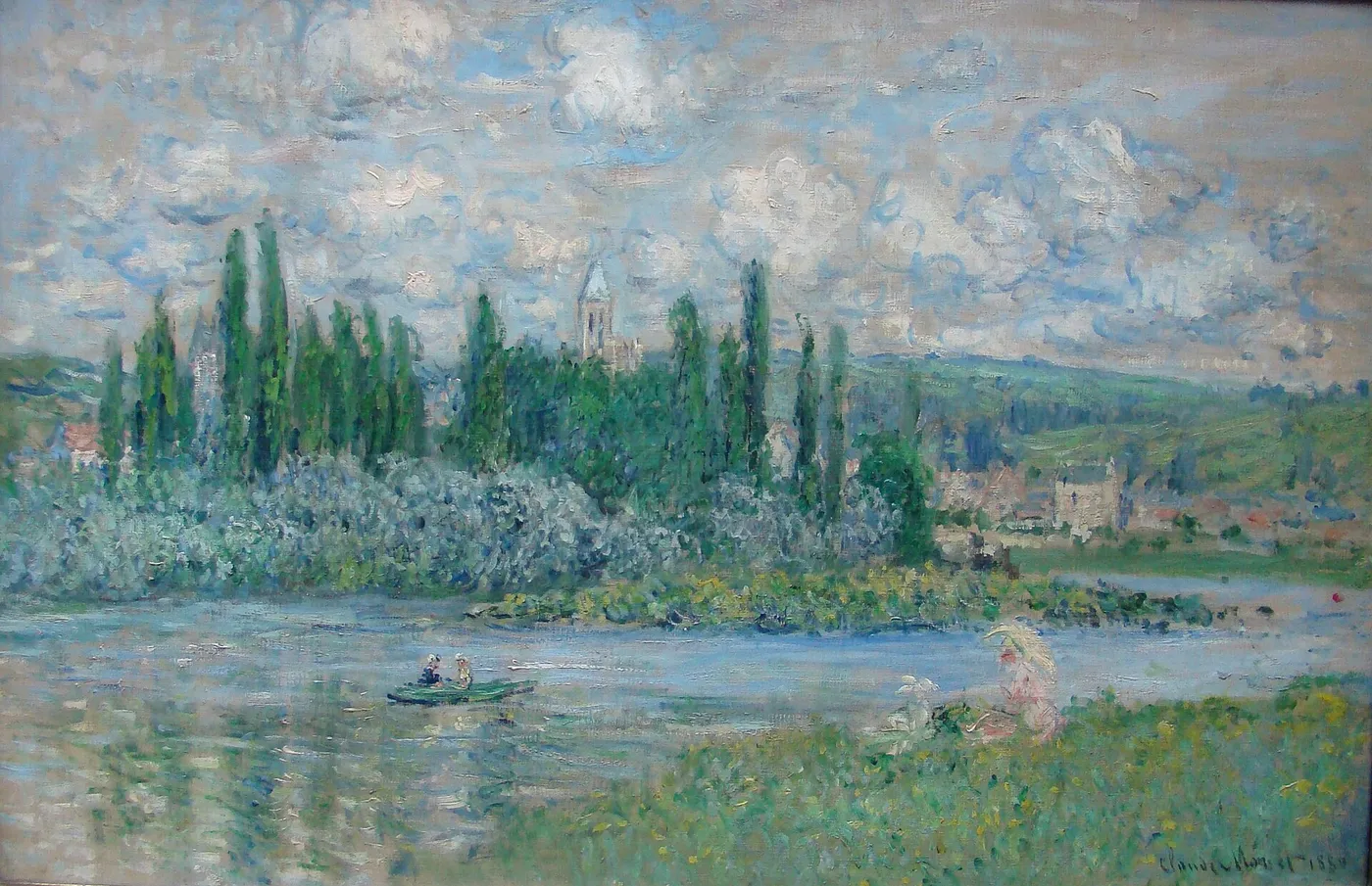 View of Vétheuil — Claude Monet